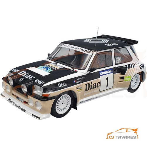 Altaya renault maxi trubo 1 - renault, 5
