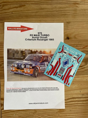 Decals renault maxi - renault,